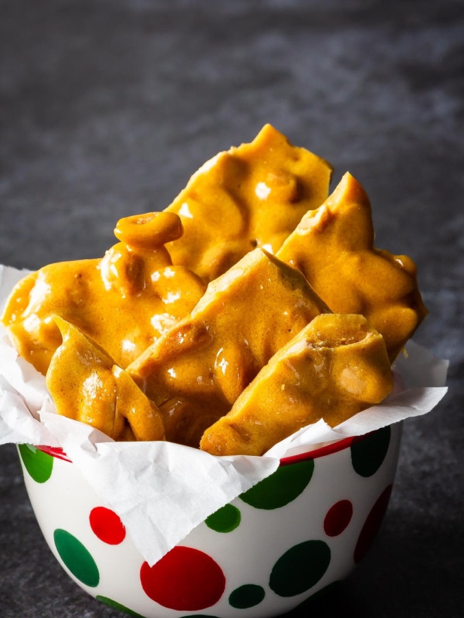 Microwave Peanut Brittle