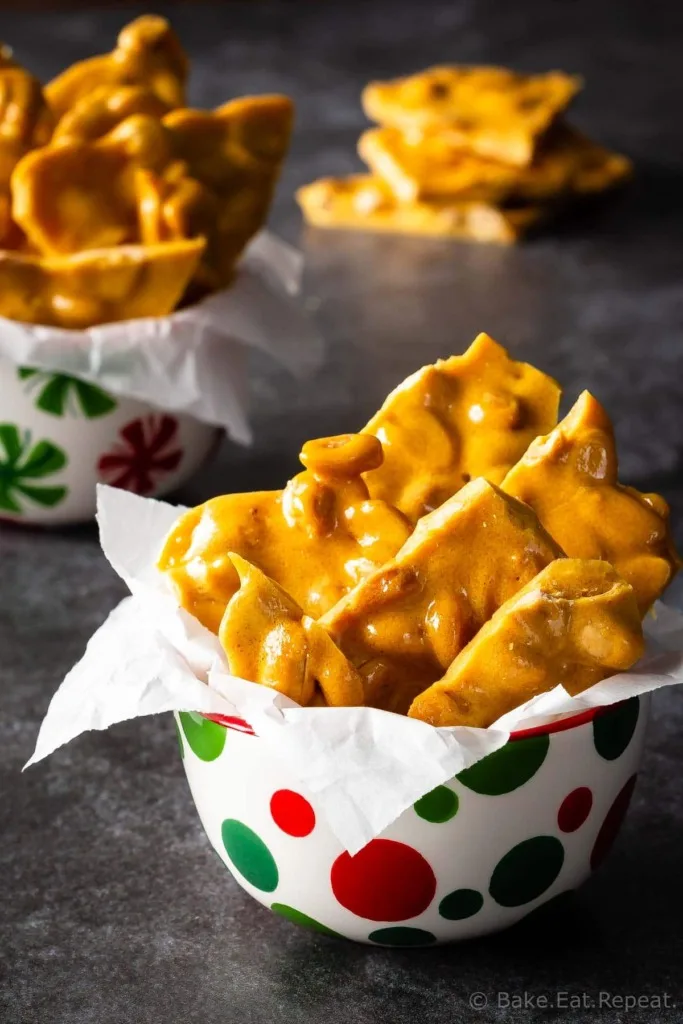 Easy to make, 10 minute microwave peanut brittle