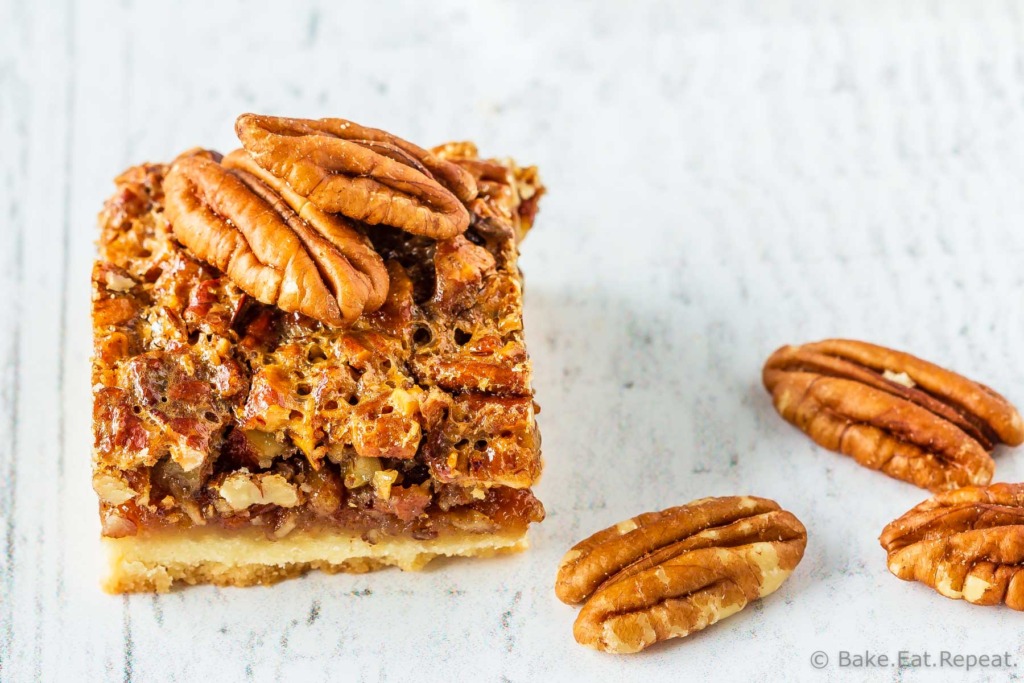 Easy pecan bars