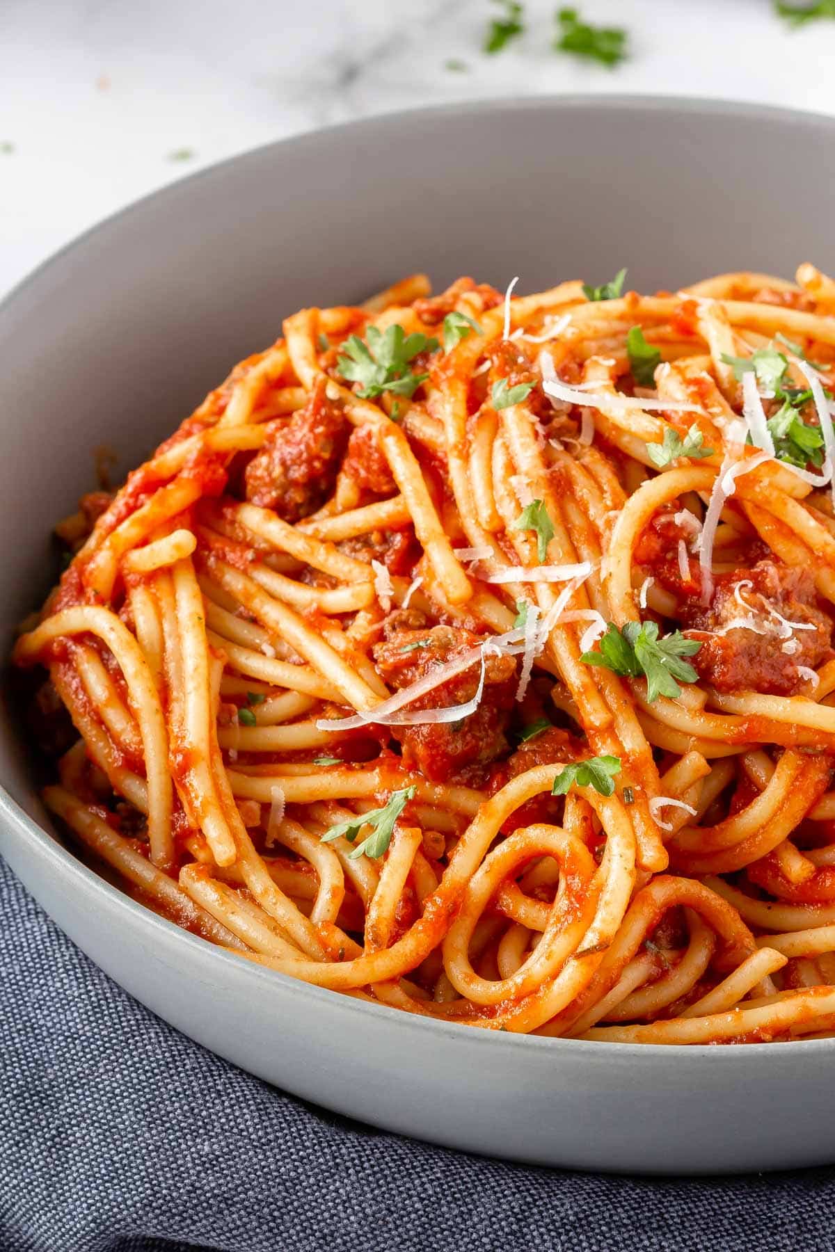 Quick spaghetti sauce