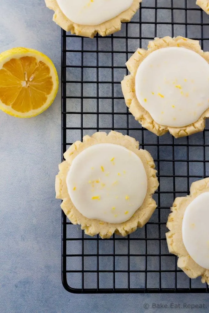 Easy to make lemon sugar cookies