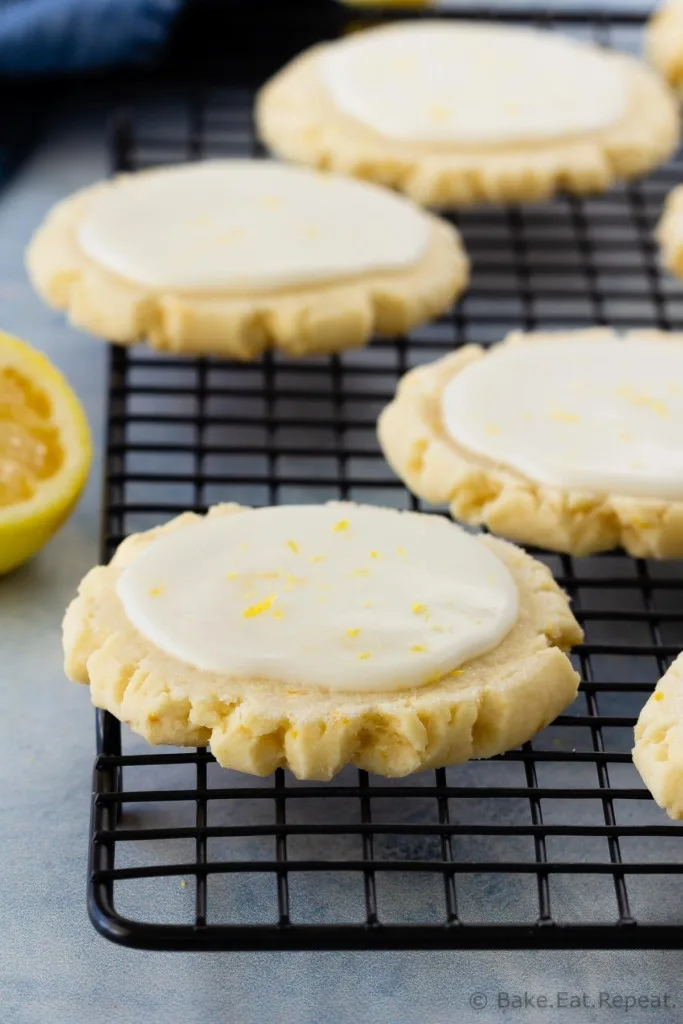 Lemon swig sugar cookies