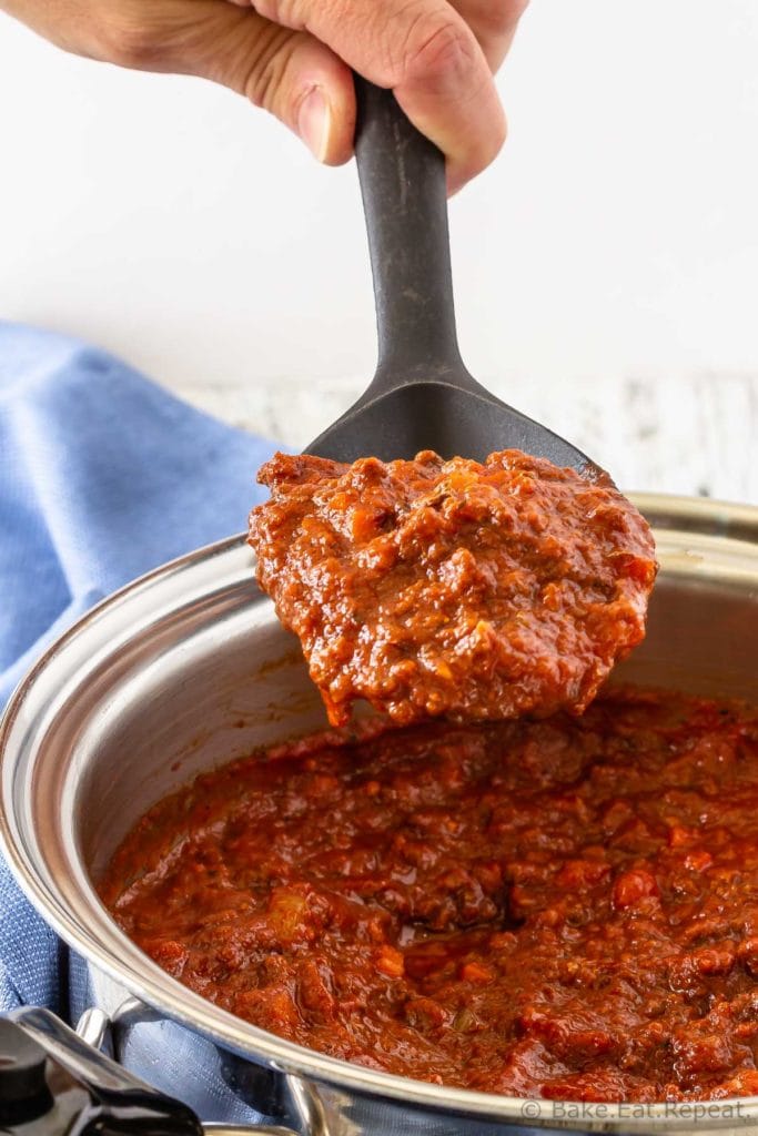 slow cooker Bolognese sauce