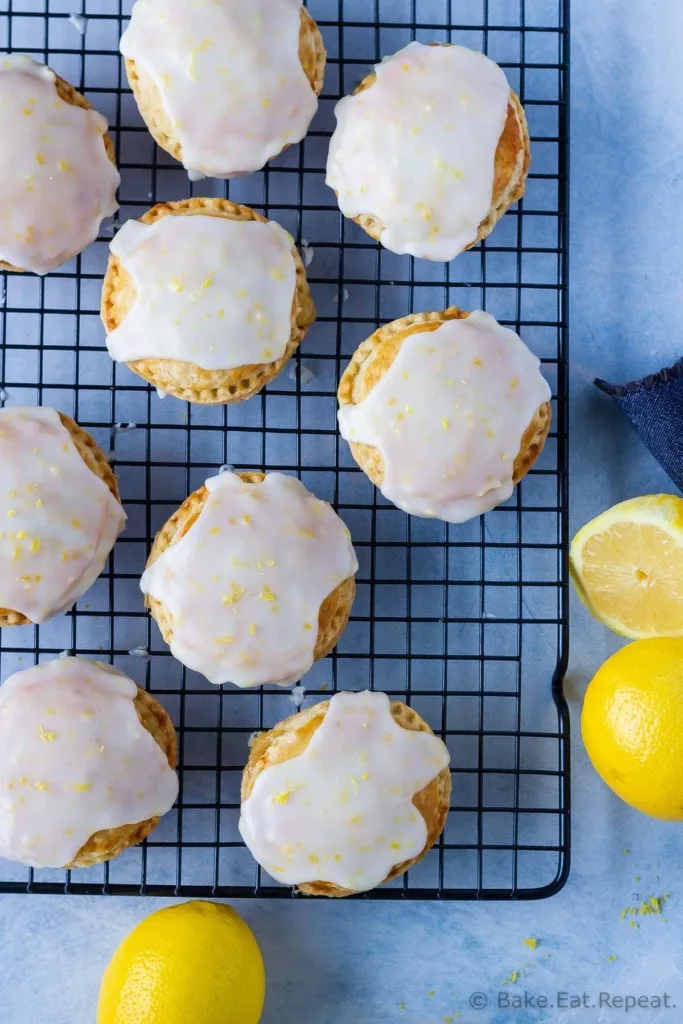 Homemade lemon hand pies