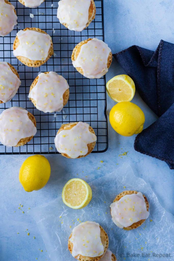 Mini pastel de limón