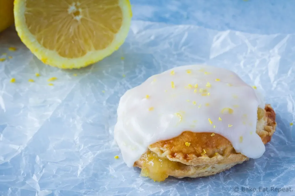 Easy to make lemon pop tarts