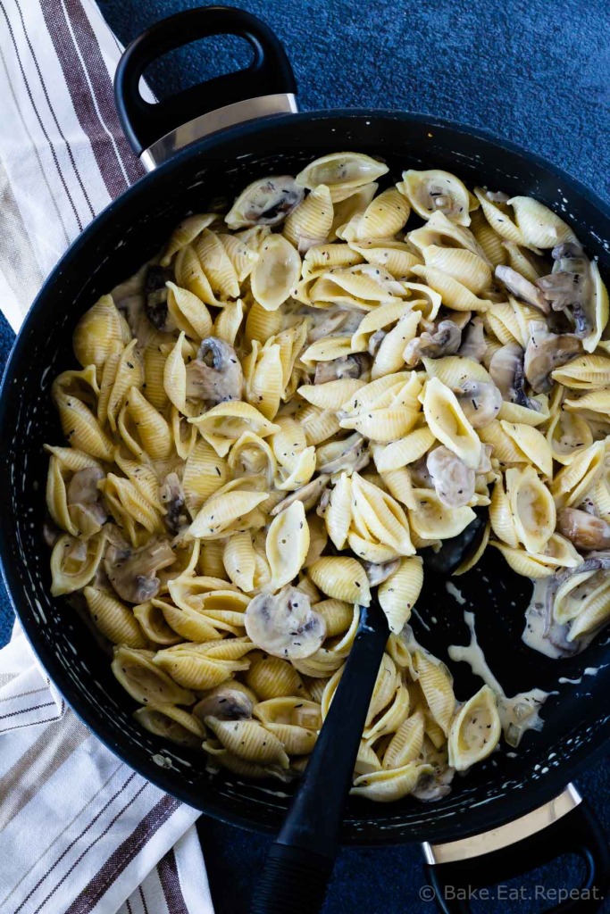 Mushroom pasta sauce