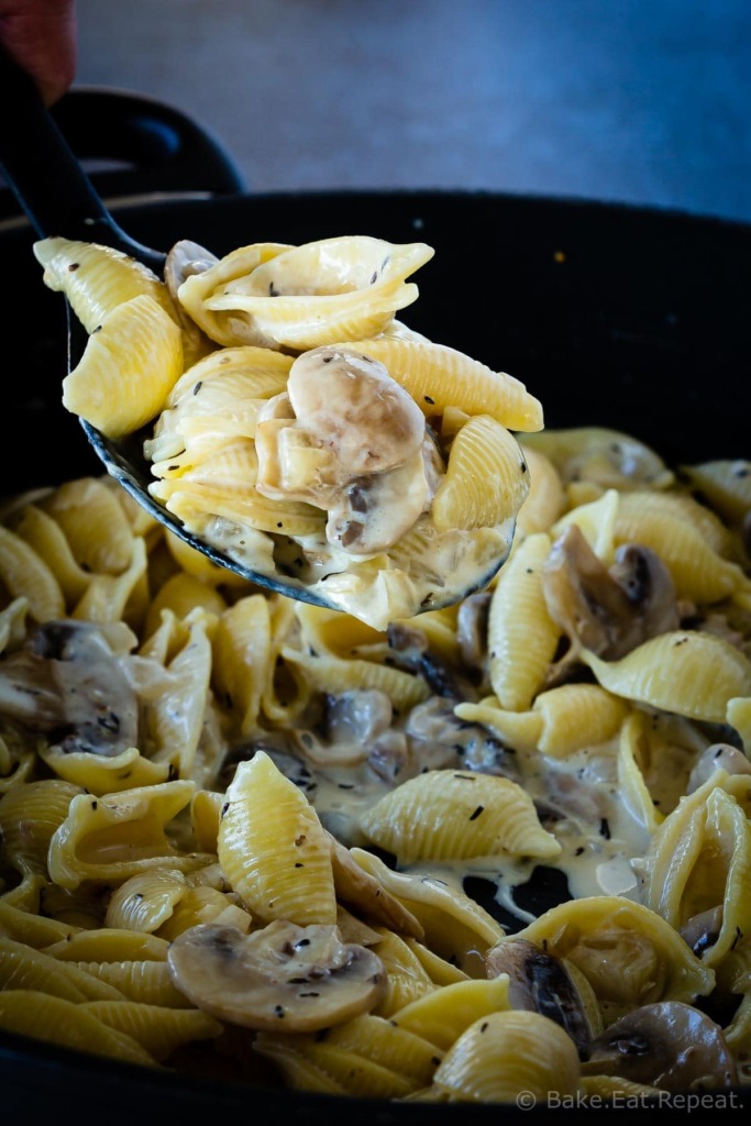 Easy mushroom pasta sauce