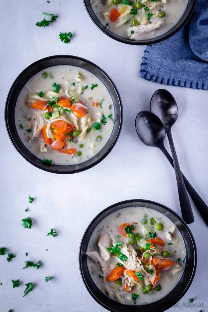 Easy Instant Pot chicken noodle soup