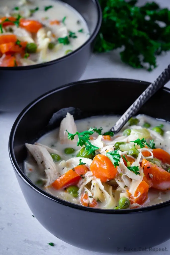 Easy chicken noodle soup