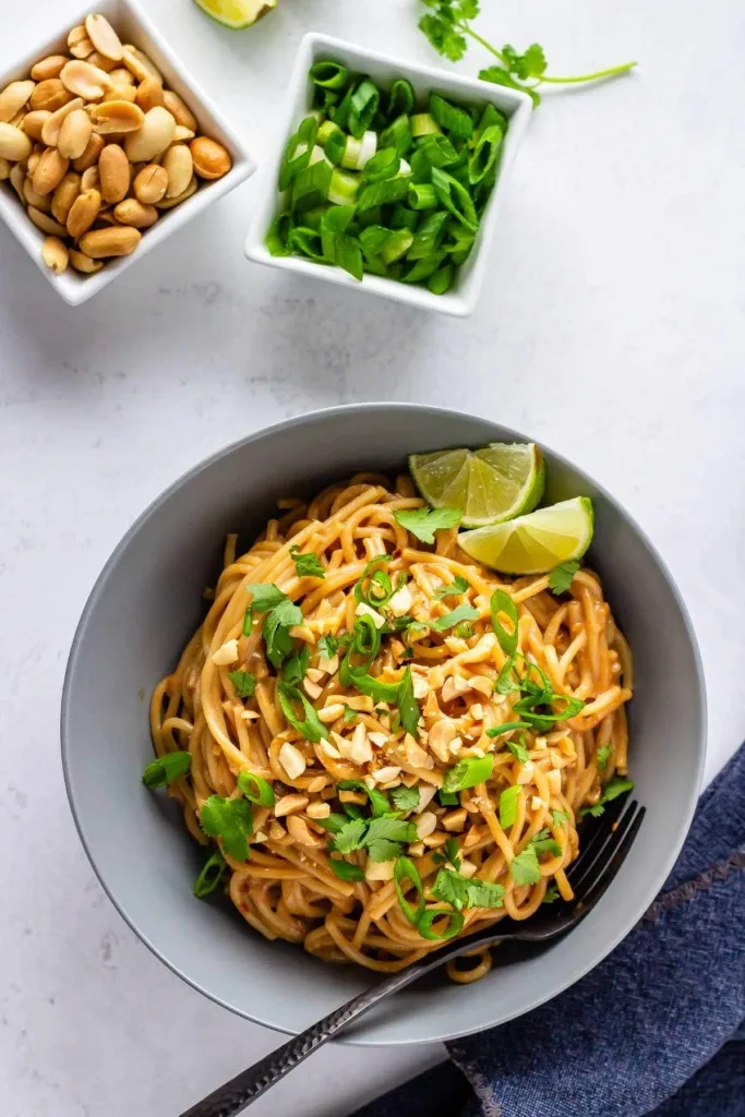 Easy peanut sauce for noodles