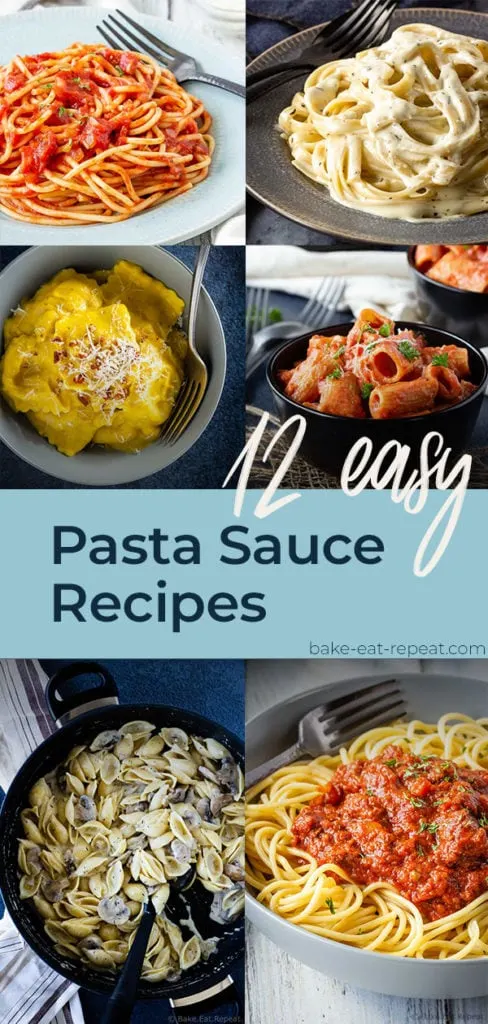 If you're looking for an easy pasta recipe for dinner tonight, here are 12 amazing, easy to make, pasta sauce recipes that the whole family will love!
