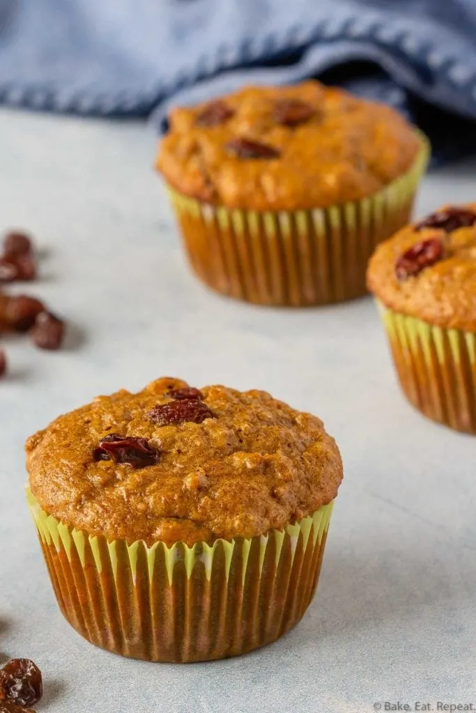 Easy to make bran muffins