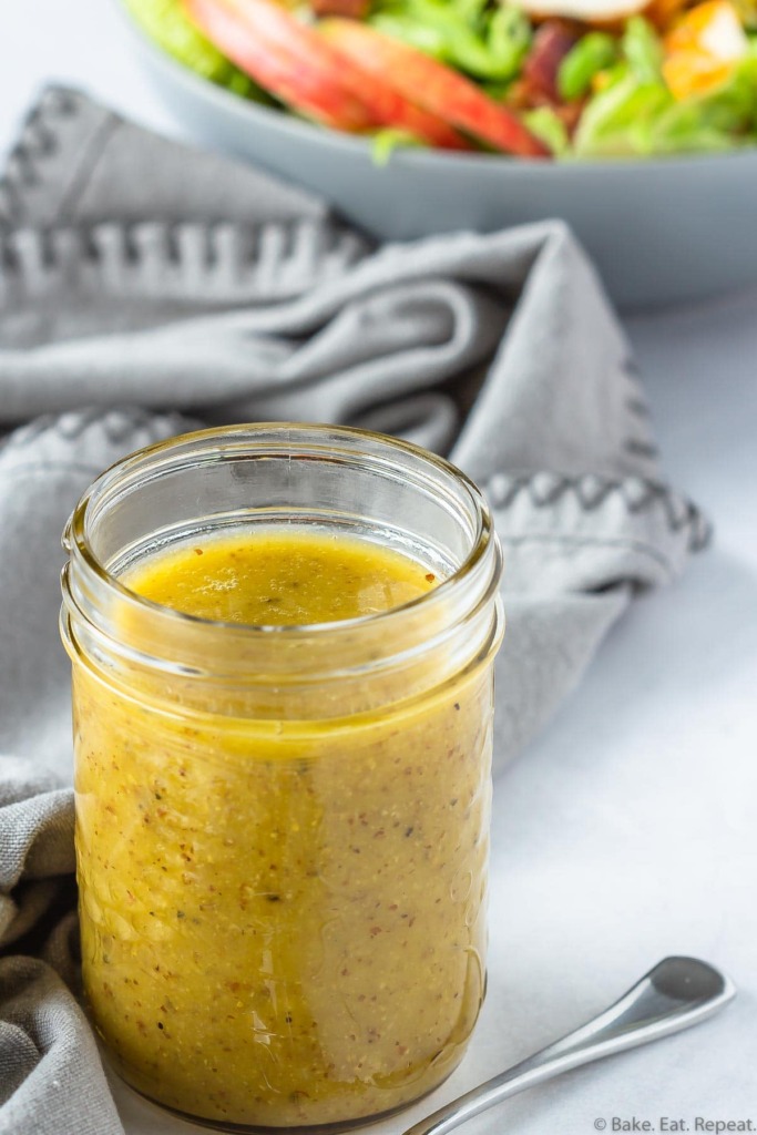 Honey mustard salad dressing