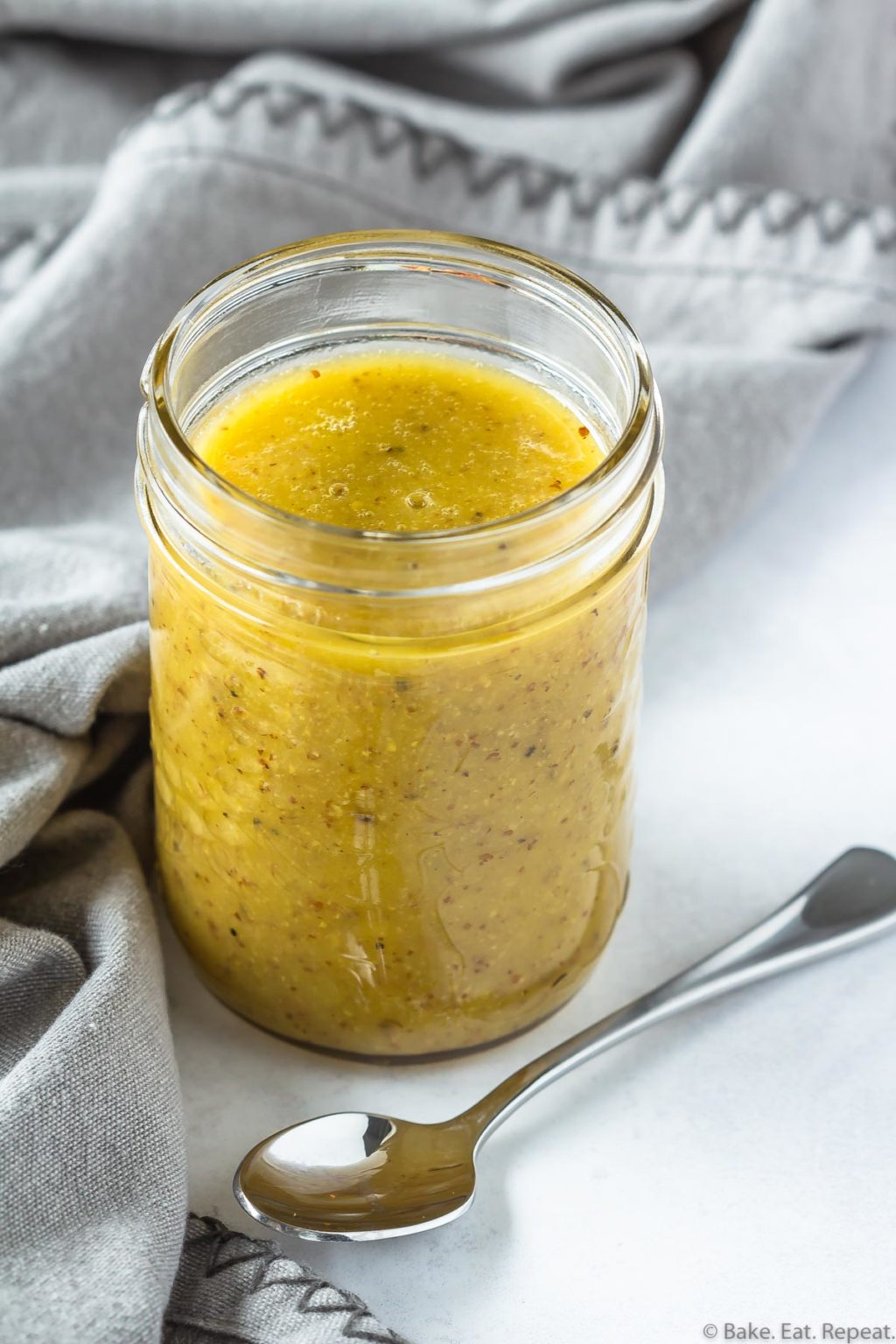 Honey Mustard Salad Dressing - Bake. Eat. Repeat.