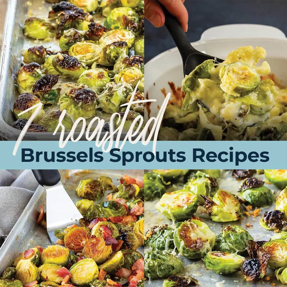 7 easy to make Roasted Brussel sprouts recipes