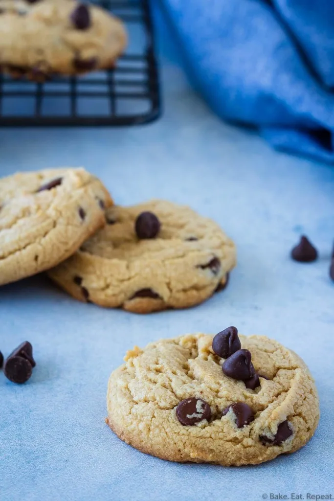 chocolate chip peanut butter cookies