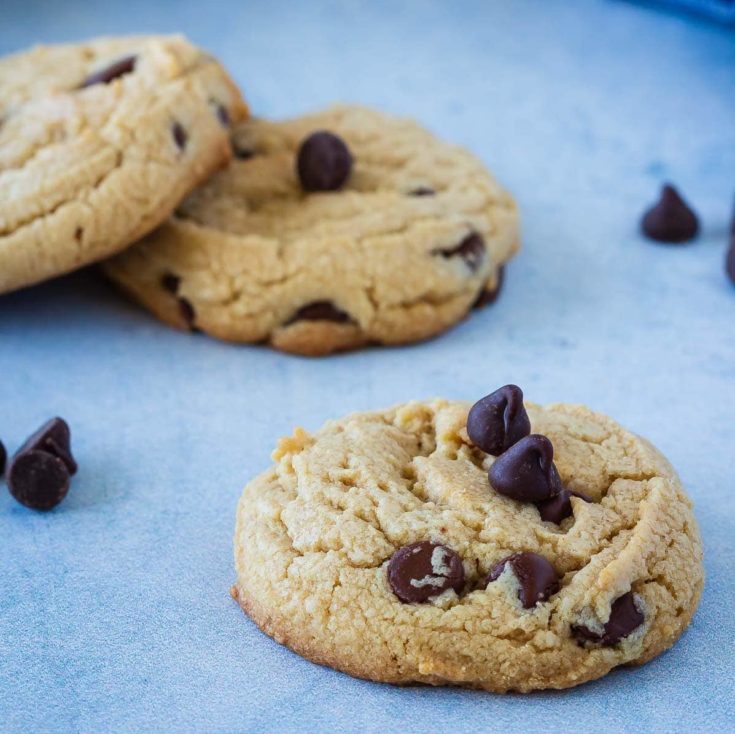 chocolate chip peanut butter cookies