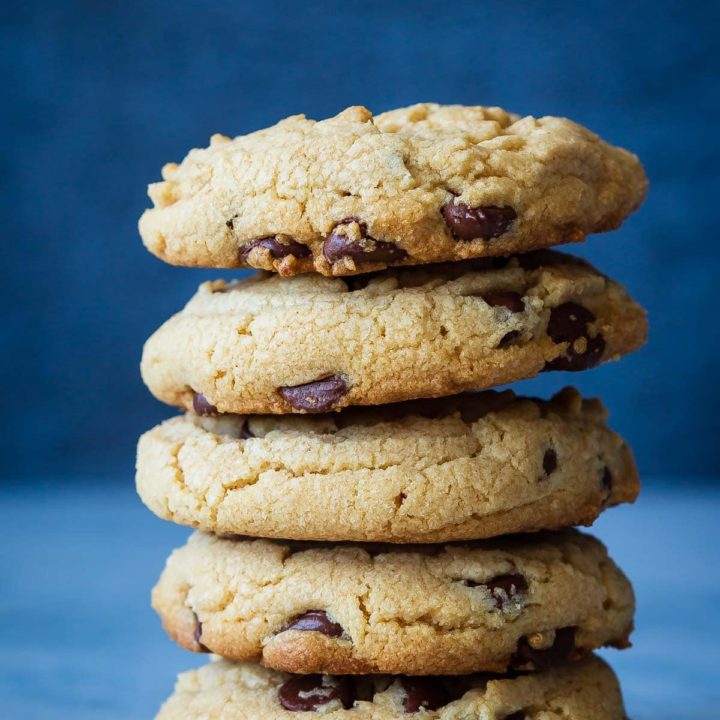 classic chocolate chip peanut butter cookies