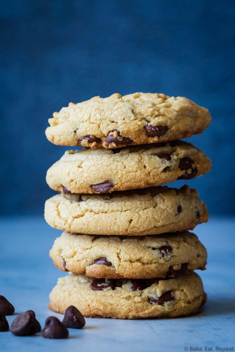 Chocolate Chip Peanut Butter Cookies - Bake. Eat. Repeat.