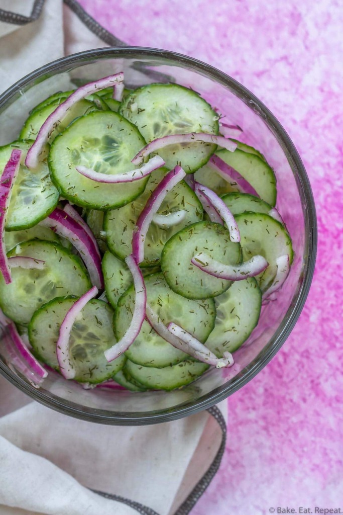 easy cucumber salad