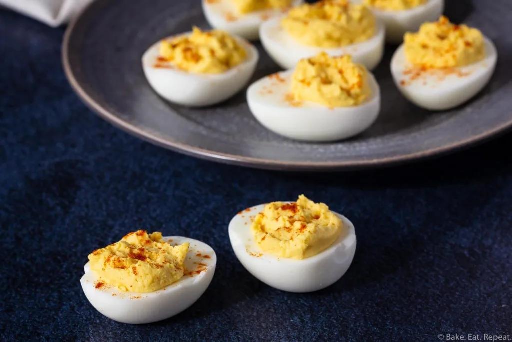 classic devilled eggs