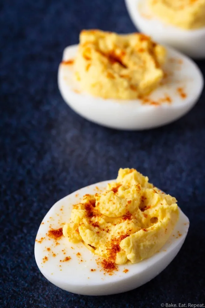 deviled eggs