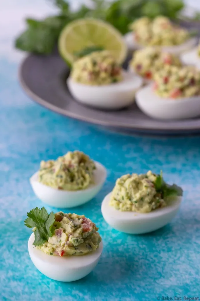 guacamole devilled eggs