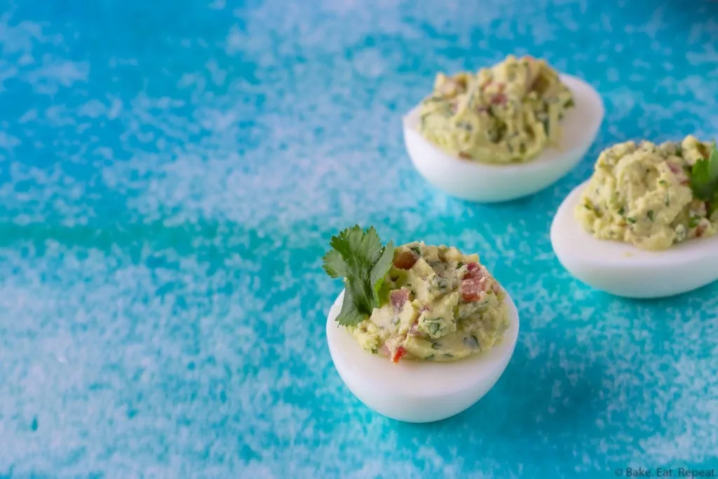 avocado deviled eggs