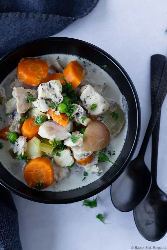 30 minute chicken stew made in the Instant Pot
