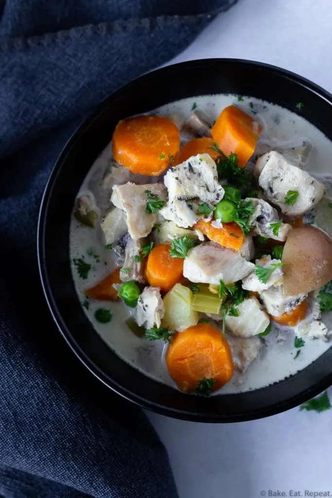 Healthy Instant Pot chicken stew