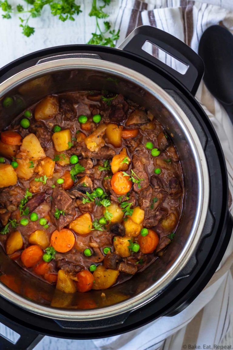 Instant Pot Beef Stew - Bake. Eat. Repeat.
