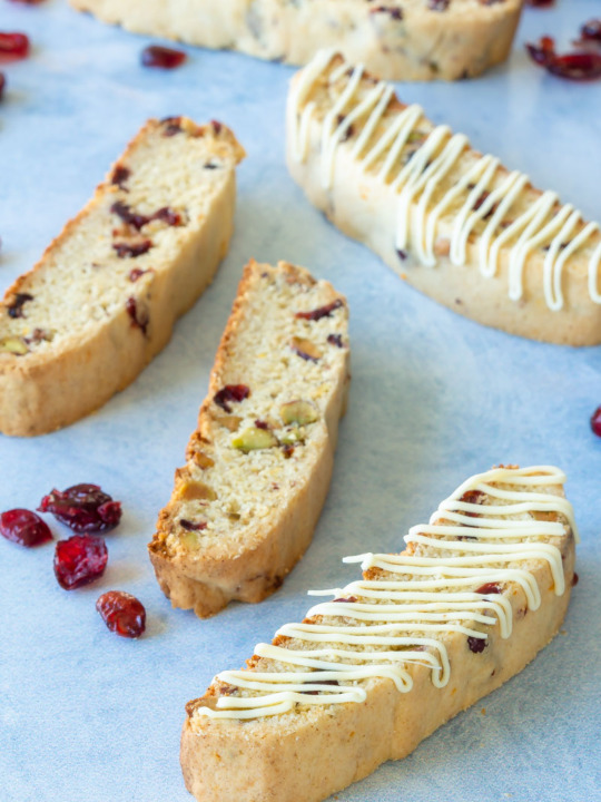 Cranberry Pistachio Biscotti