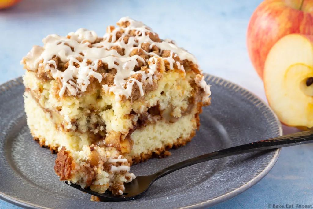 Apple Crumble Coffee Cake Recipe