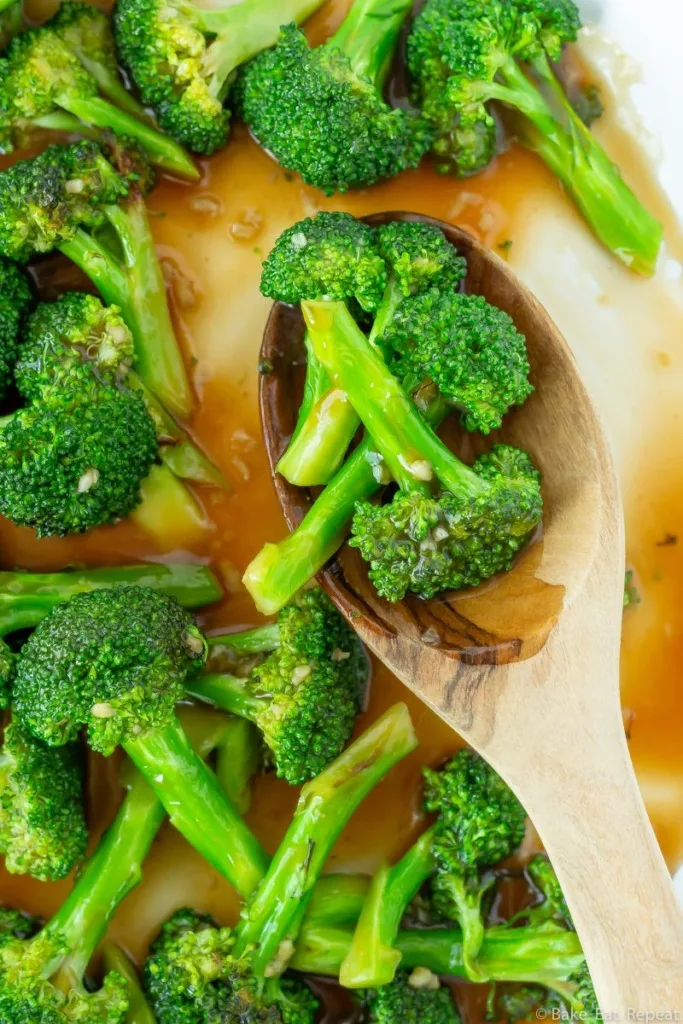 Easy Asian broccoli stir fry.