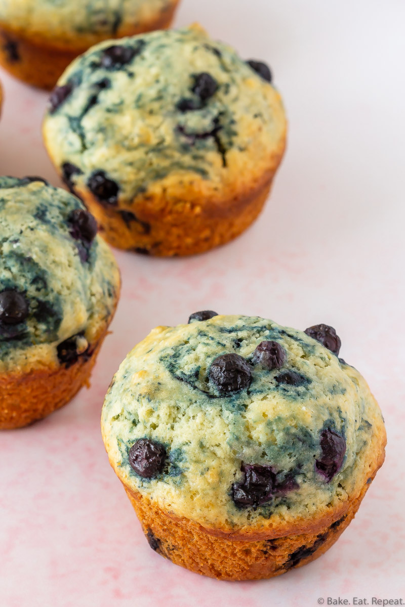 Easy Blueberry Muffins - Bake. Eat. Repeat.