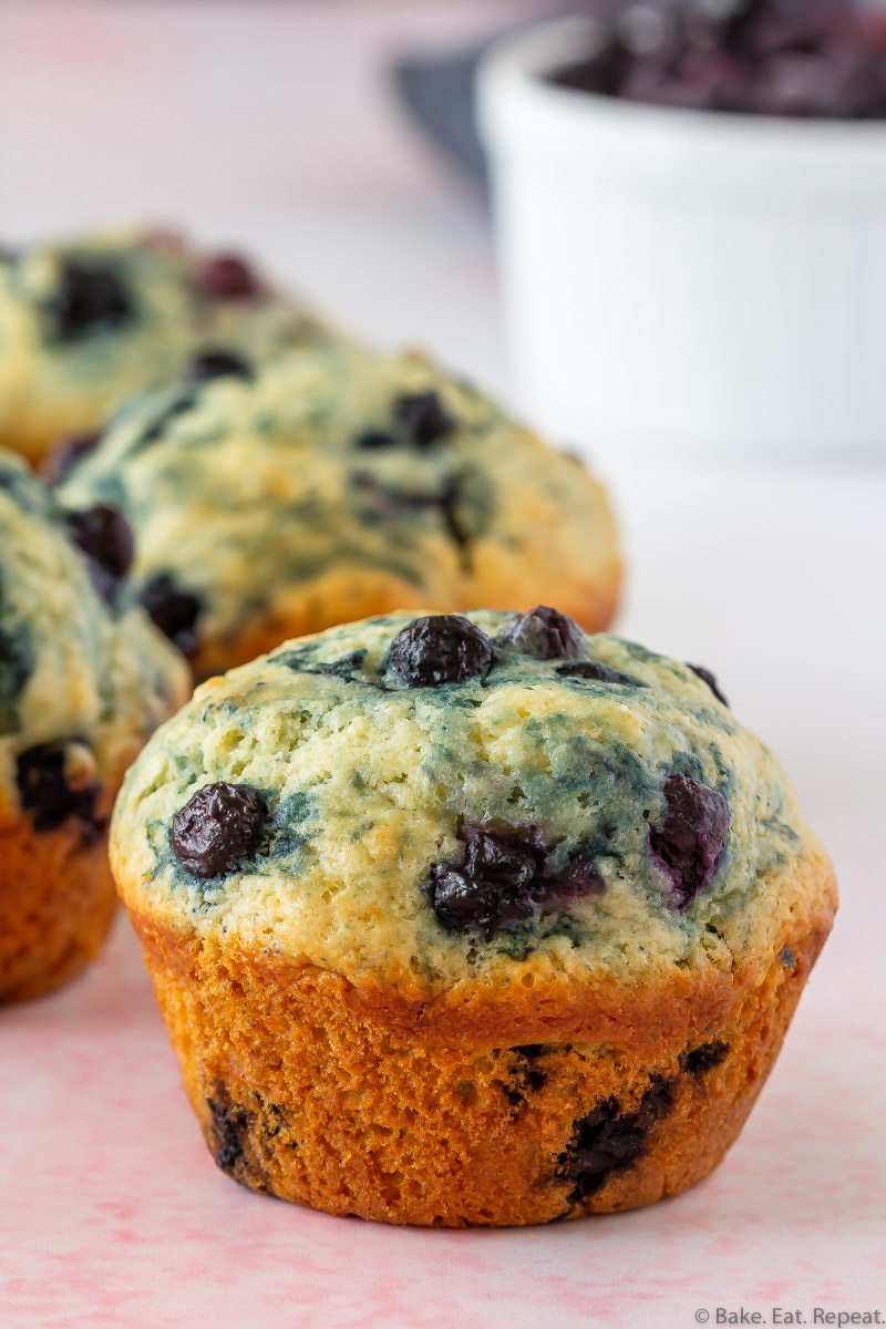 Easy Blueberry Muffins - Bake. Eat. Repeat.