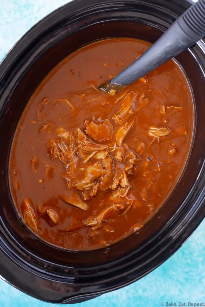 Slow cooker butter chicken recipe.