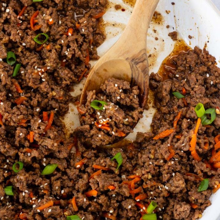 Korean Ground Beef  Barefeet In The Kitchen