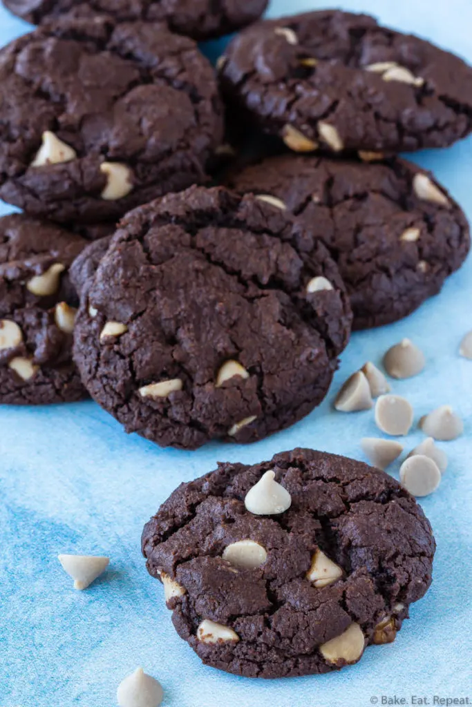 salted caramel chip chocolate cookies