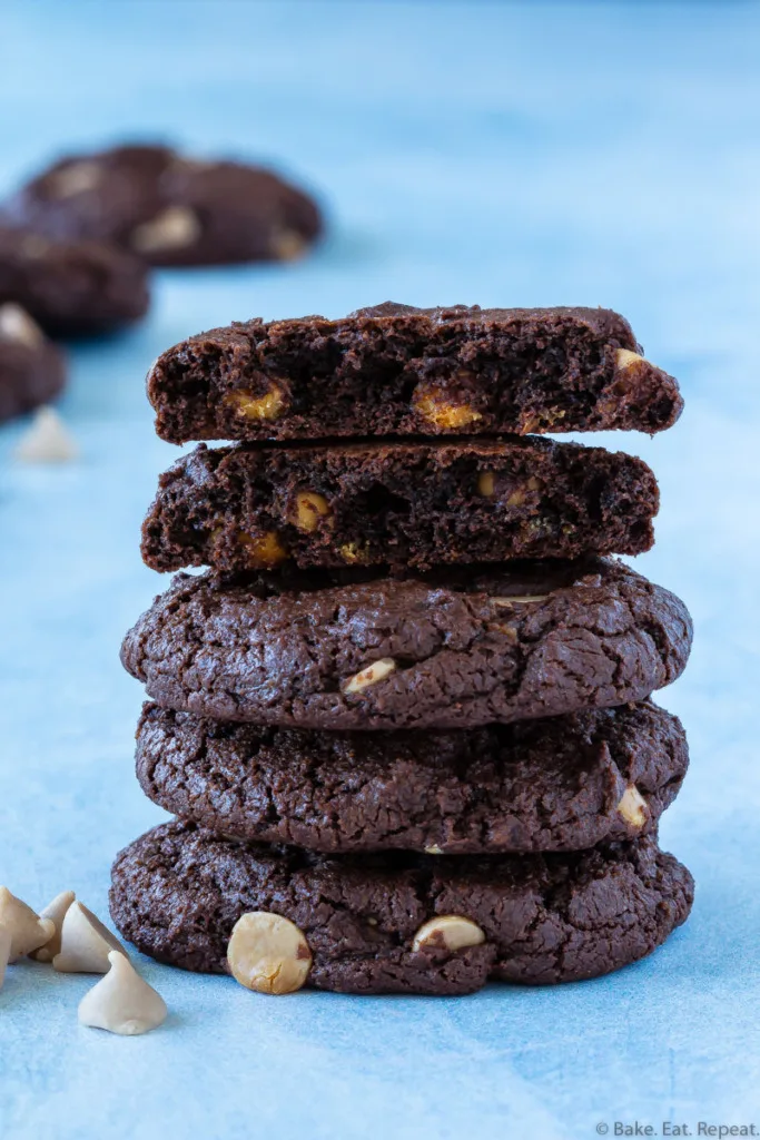 chocolate caramel chip cookies