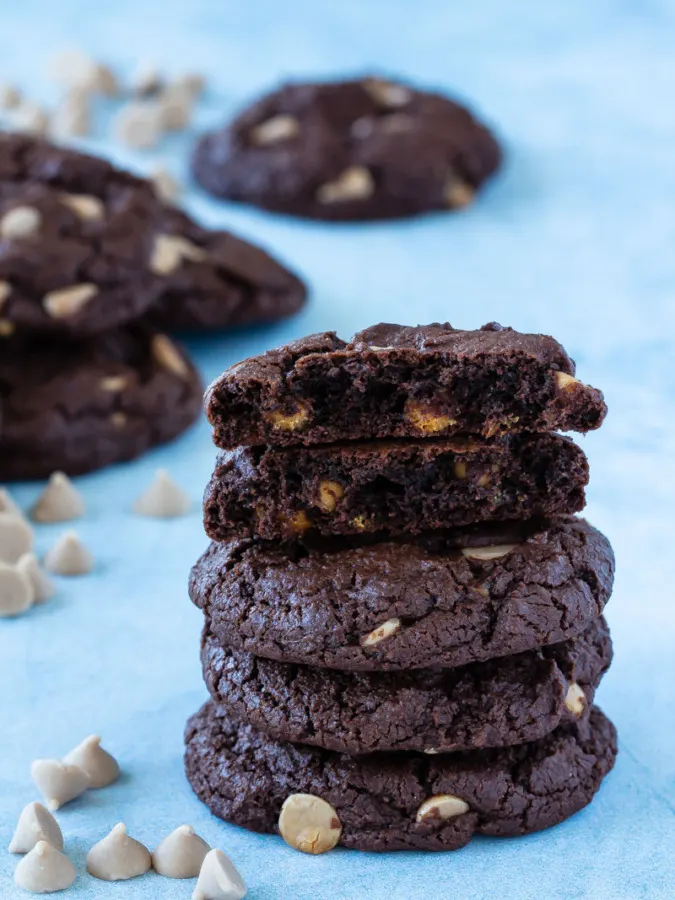 chocolate caramel chip cookies