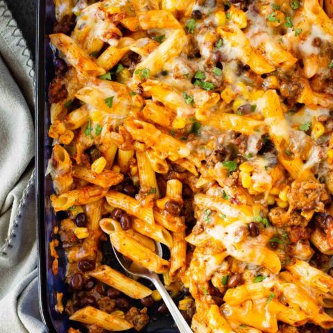 Baked Mexican Pasta - Bake. Eat. Repeat.