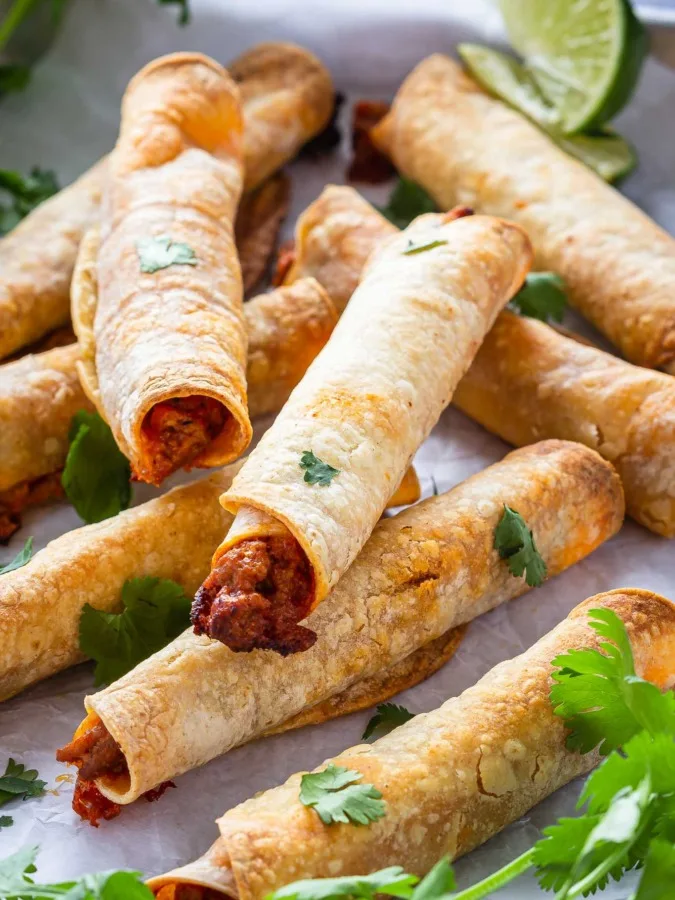 easy air fryer taquitos