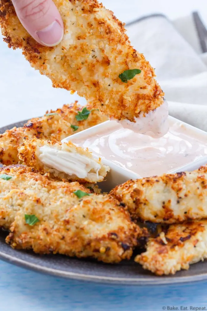 homemade air fryer chicken fingers