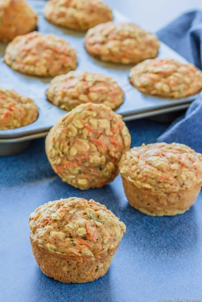 carrot zucchini muffins