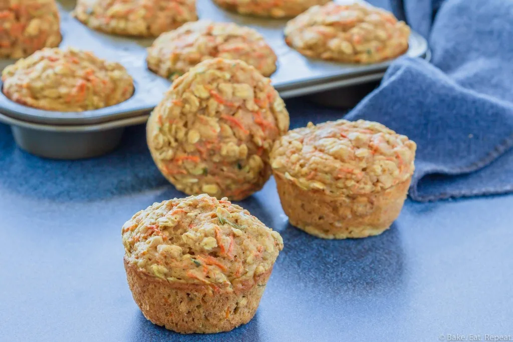 carrot zucchini muffins