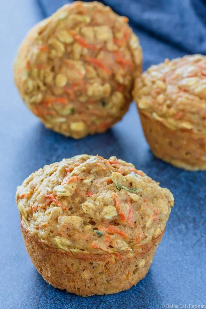 carrot zucchini muffins