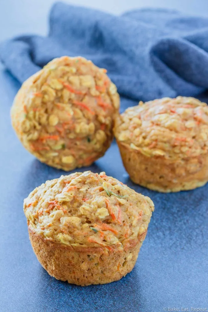 carrot zucchini muffins