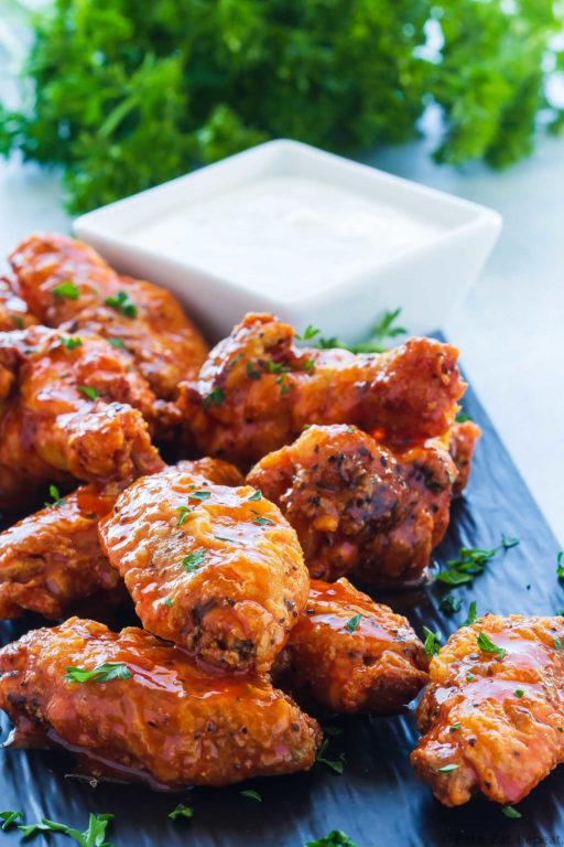 Air Fryer Buffalo Wings - Bake. Eat. Repeat.